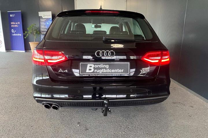 Sort Audi A4 fra 2015