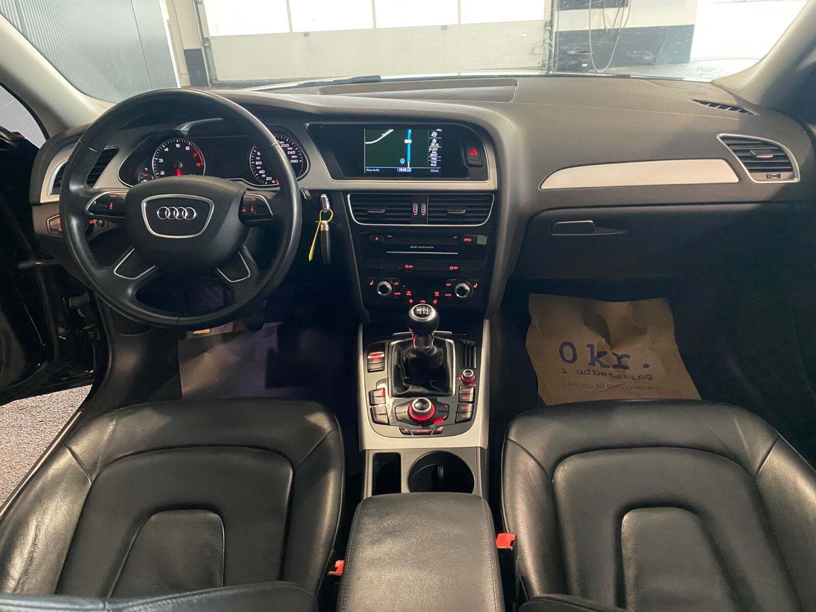 Sort Audi A4 fra 2015