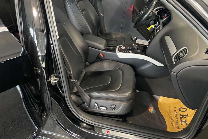 Sort Audi A4 fra 2015