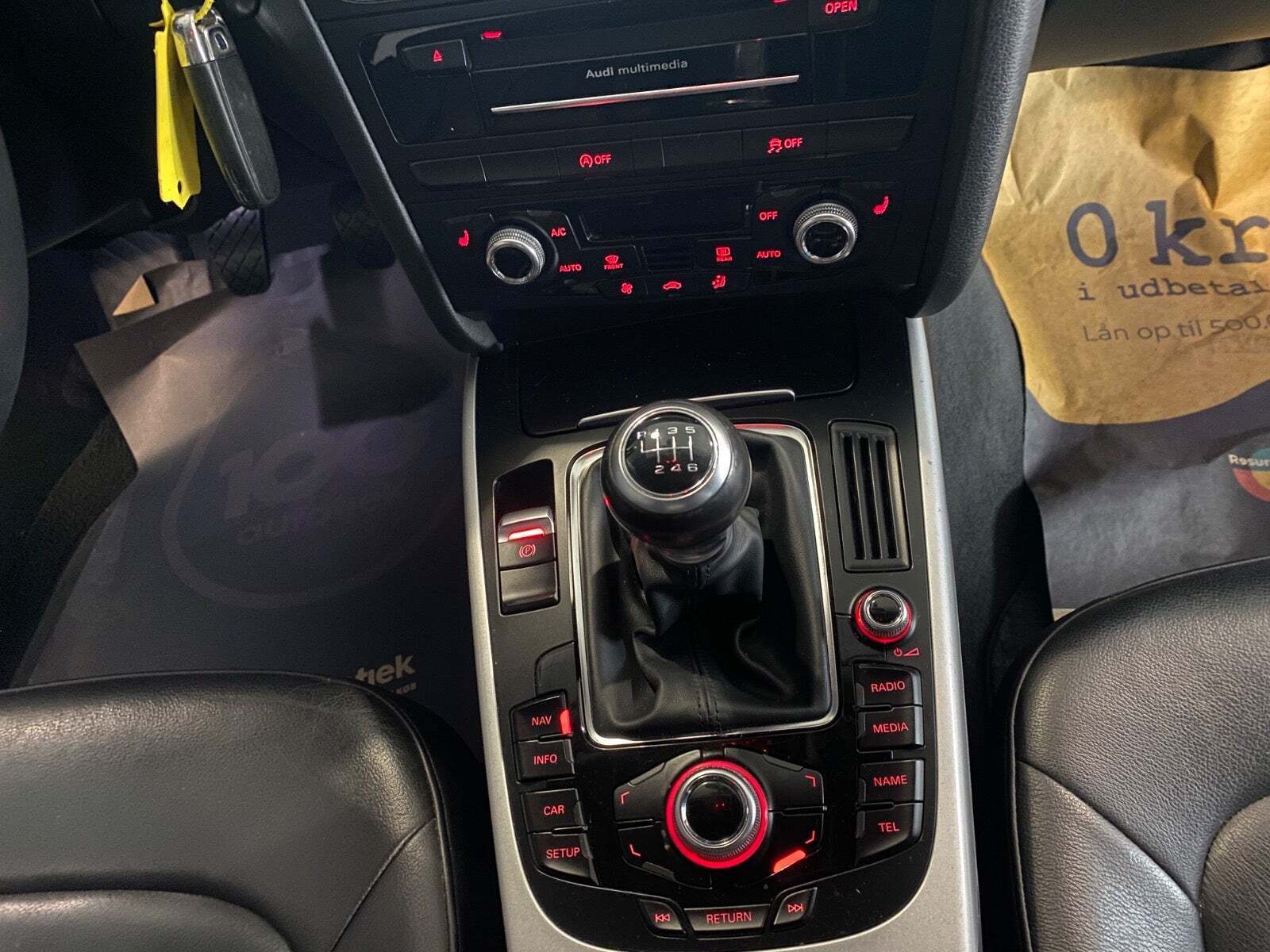 Sort Audi A4 fra 2015
