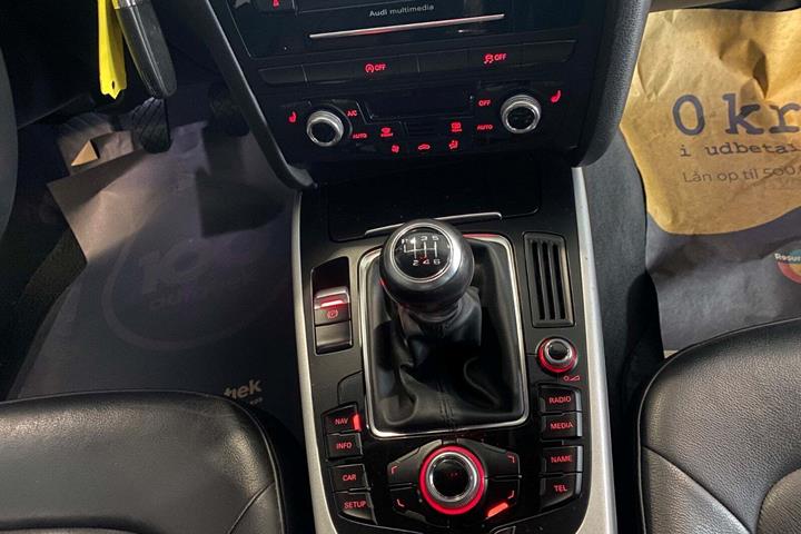 Sort Audi A4 fra 2015