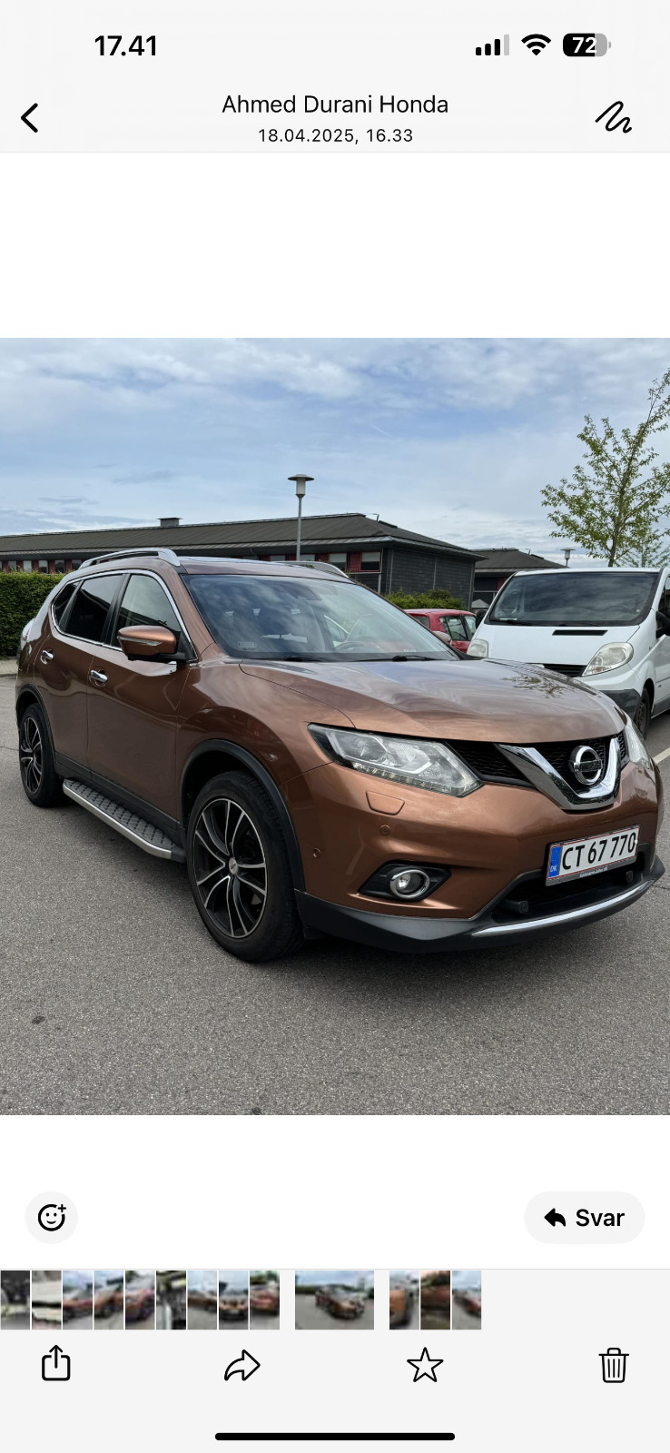 undefined Nissan X-Trail fra 2014
