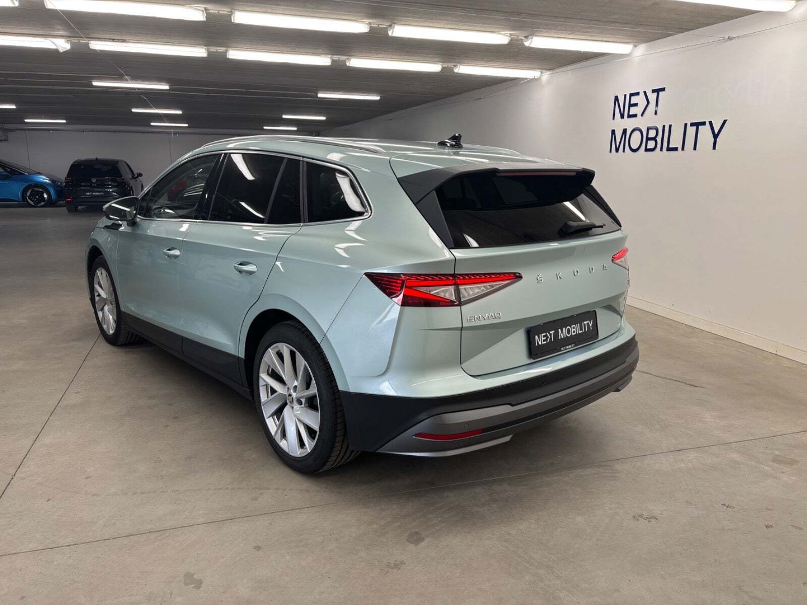 Brun Skoda Enyaq fra 2022