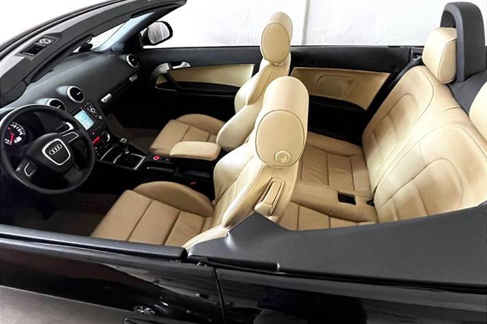 Sort Audi A3 fra 2009