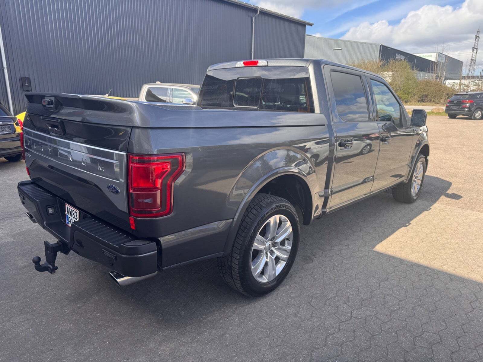 Hvid Ford F-150 fra 2016