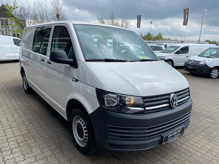 VW Transporter 2,0 TDi 102 Mandskabsvogn