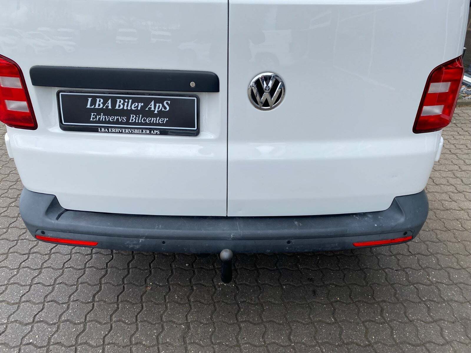 Hvid VW Transporter fra 2019