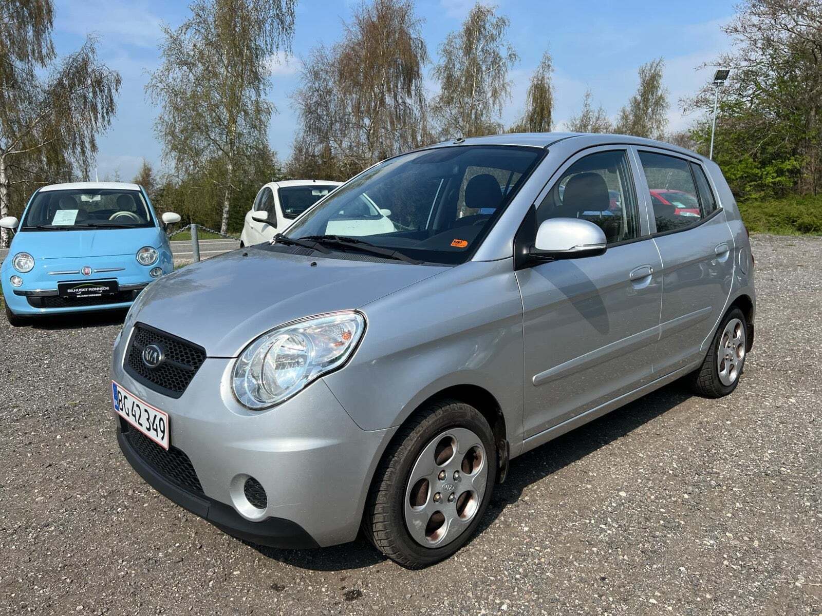 Sølv Kia Picanto fra 2010