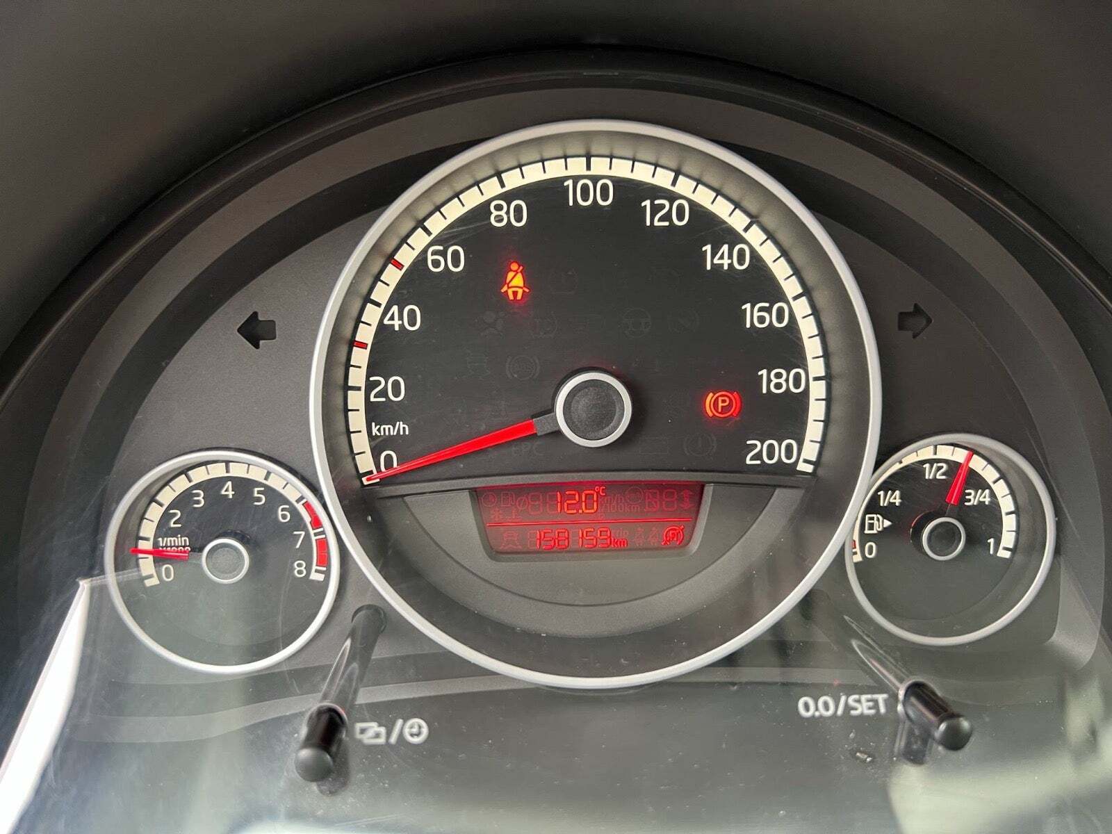 Hvid VW UP! fra 2013