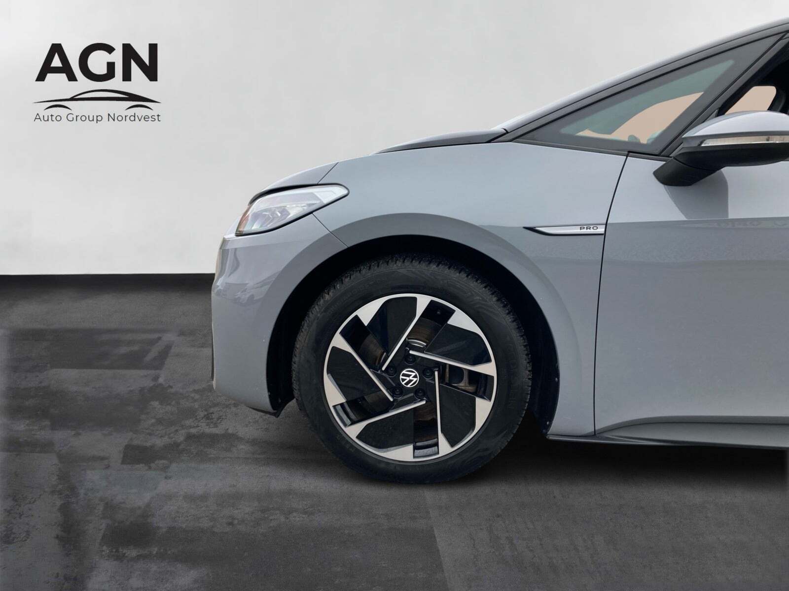 Grå VW ID.3 fra 2021