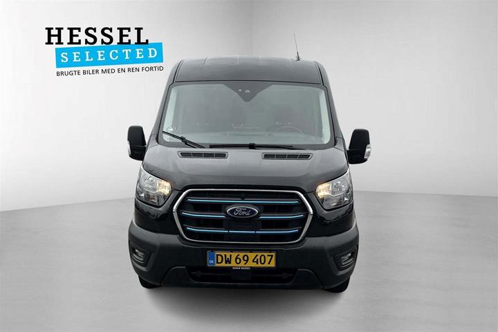 Beige Ford E-Transit 390 L2 Van fra 2022 set udefra