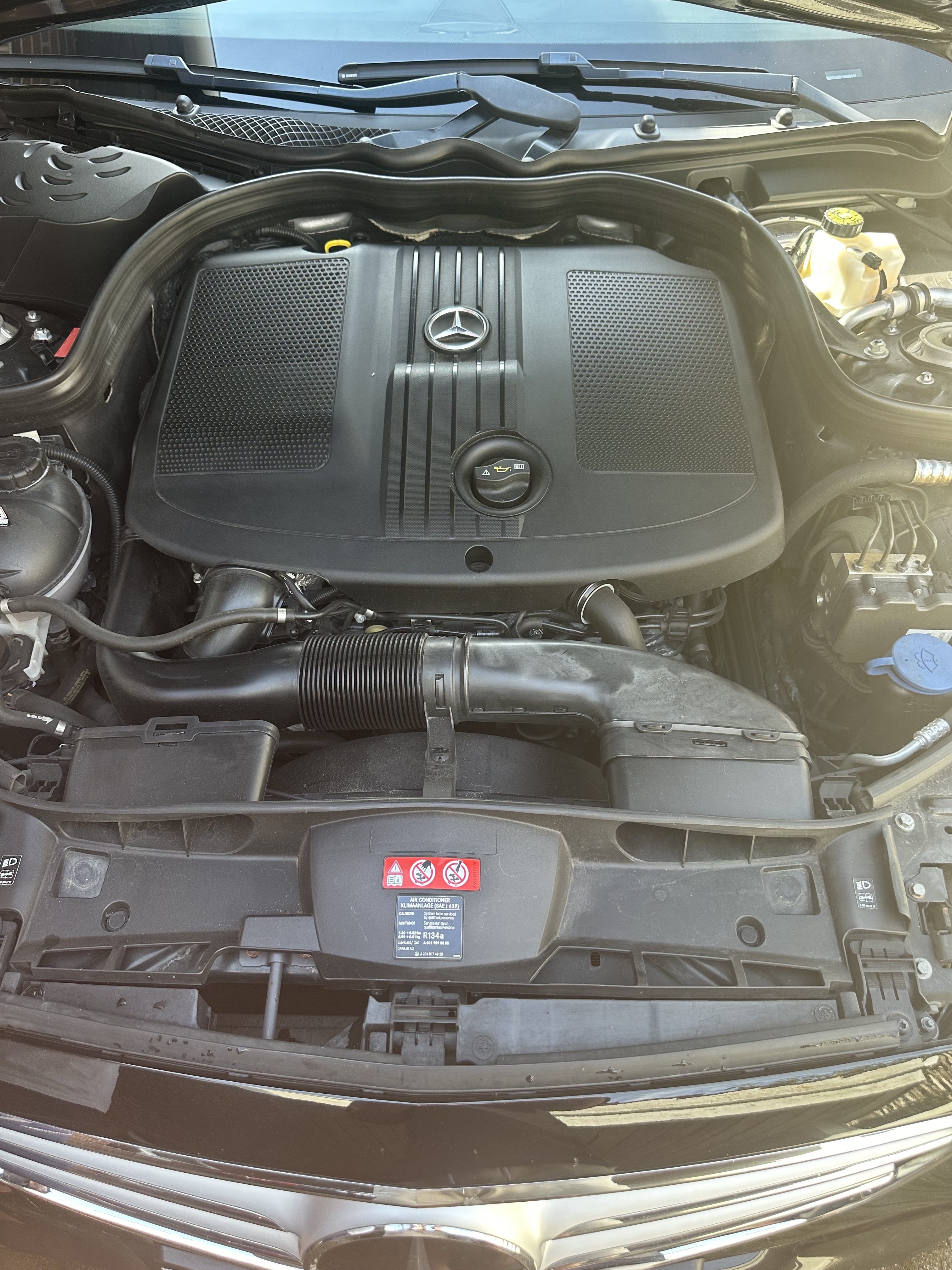 Sort Mercedes E-Klasse fra 2014