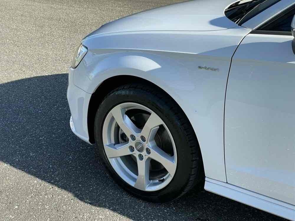 Hvid Audi A3 Sportback fra 2017