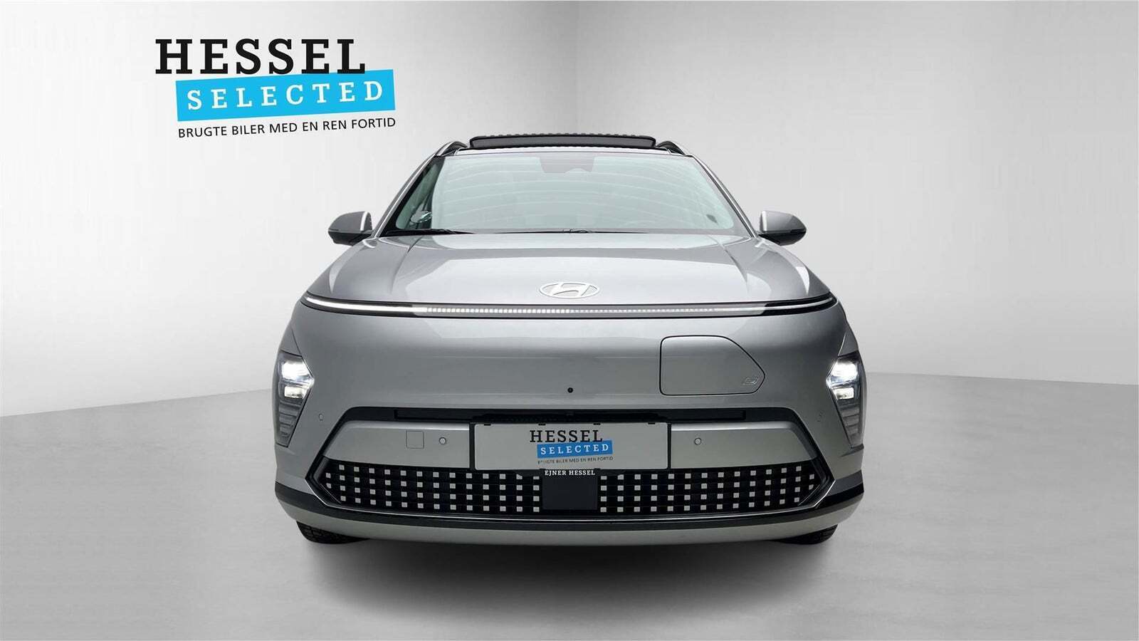 Sølv Hyundai Kona fra 2024