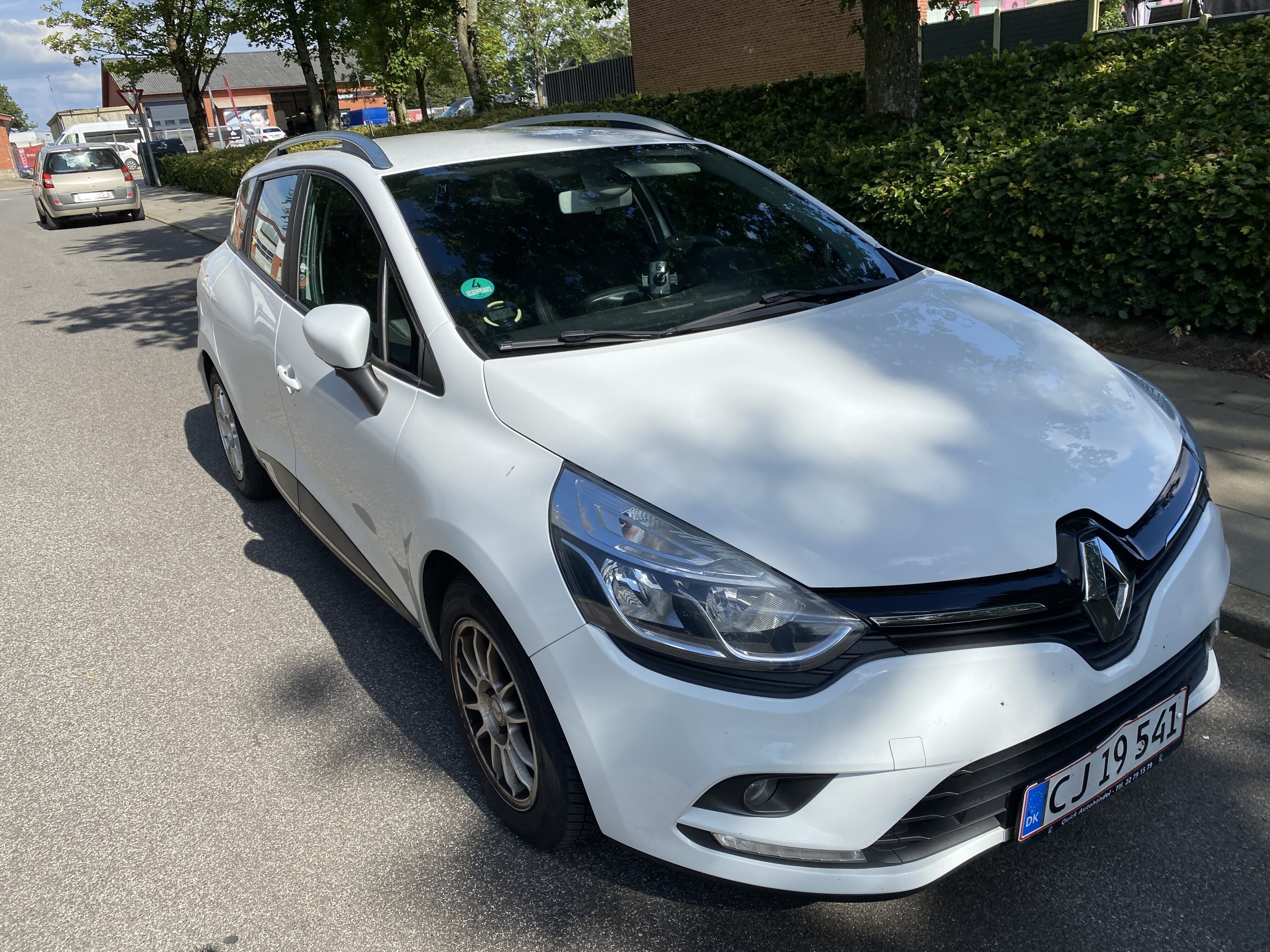 Hvid Renault Ny Clio fra 2017