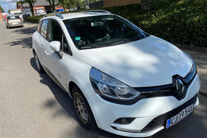Hvid Renault Ny Clio fra 2017