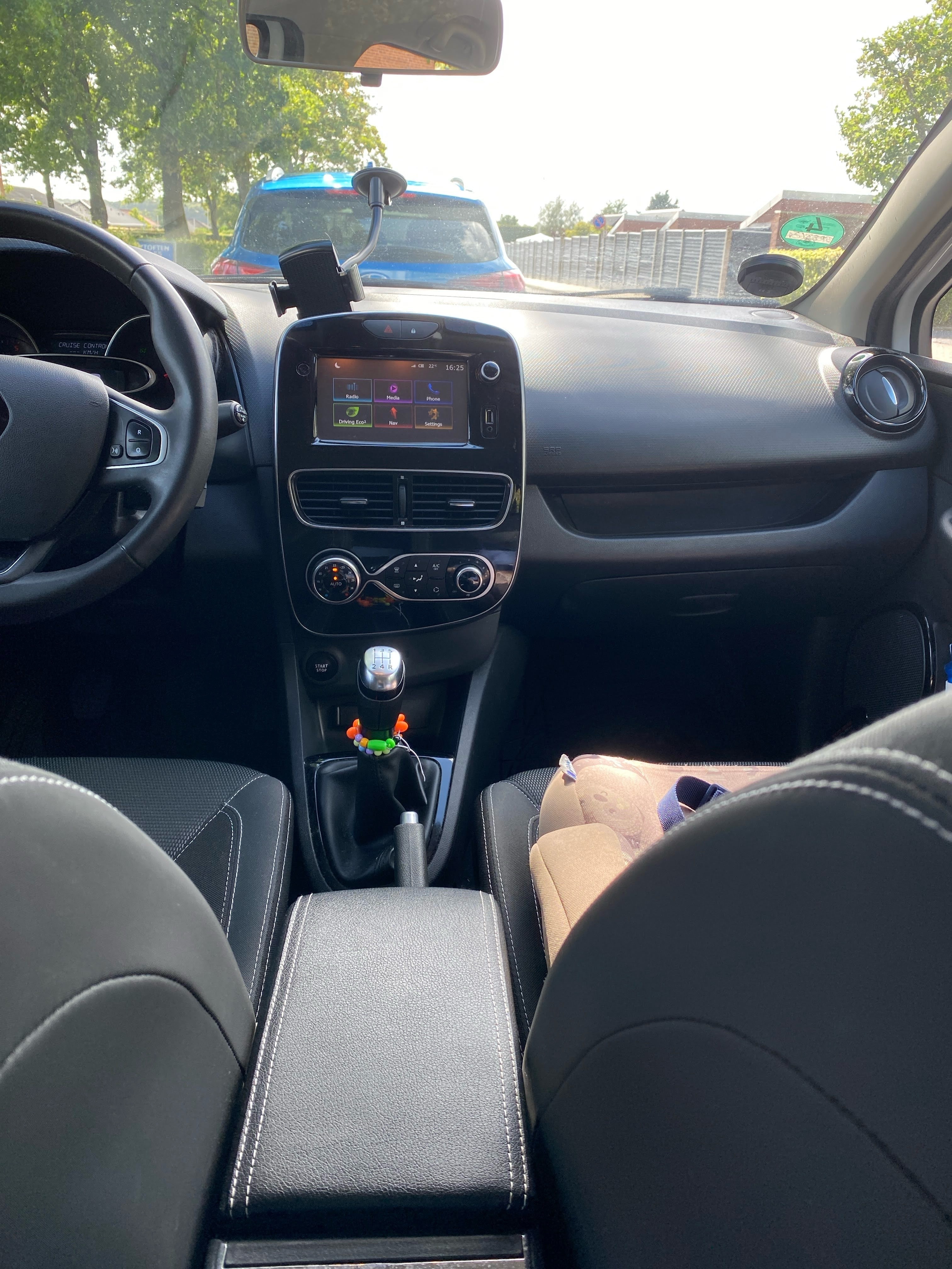 Hvid Renault Ny Clio fra 2017