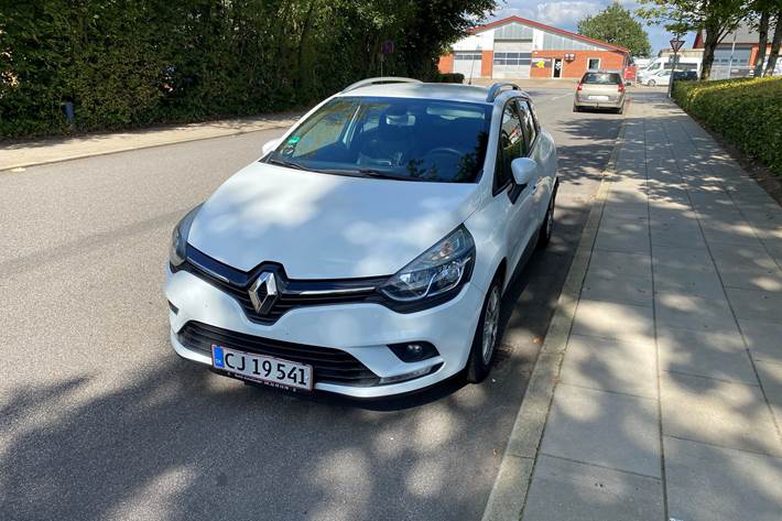 Hvid Renault Ny Clio fra 2017