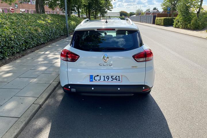 Hvid Renault Ny Clio fra 2017