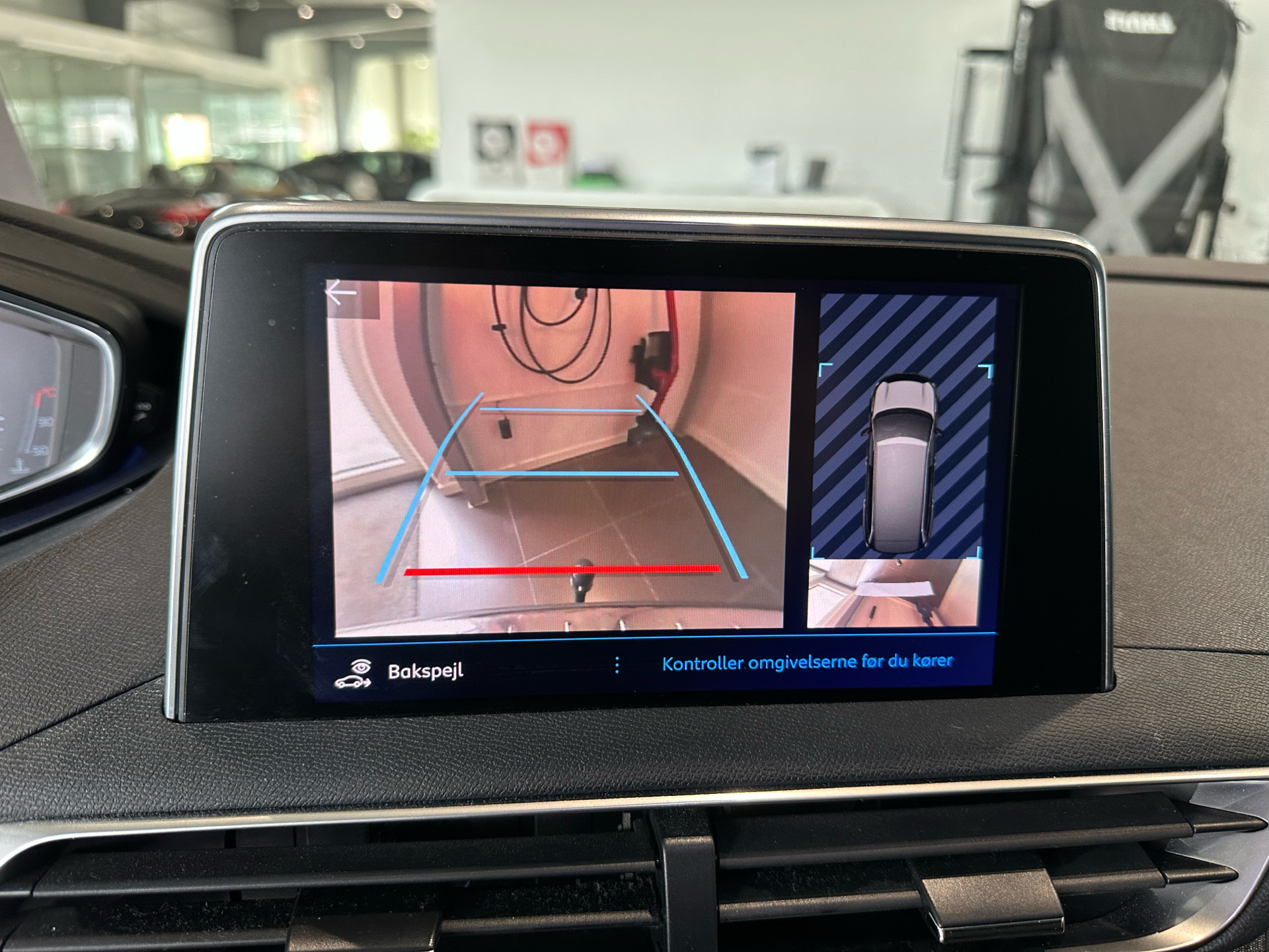 Sort Peugeot 5008 fra 2018