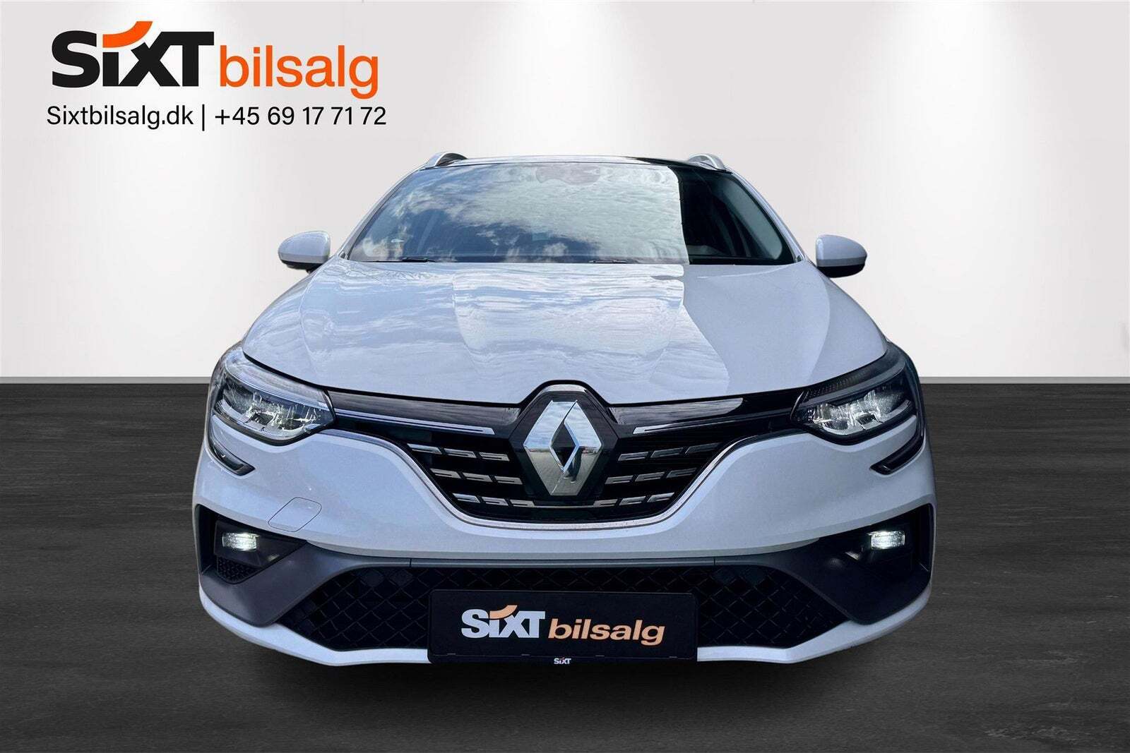 Hvid Renault Megane IV fra 2021