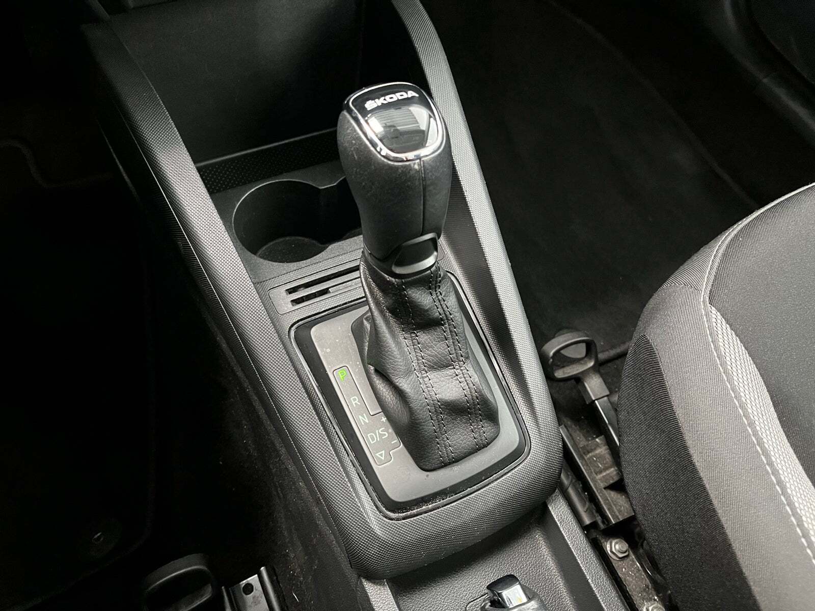 Hvid Skoda Fabia fra 2018