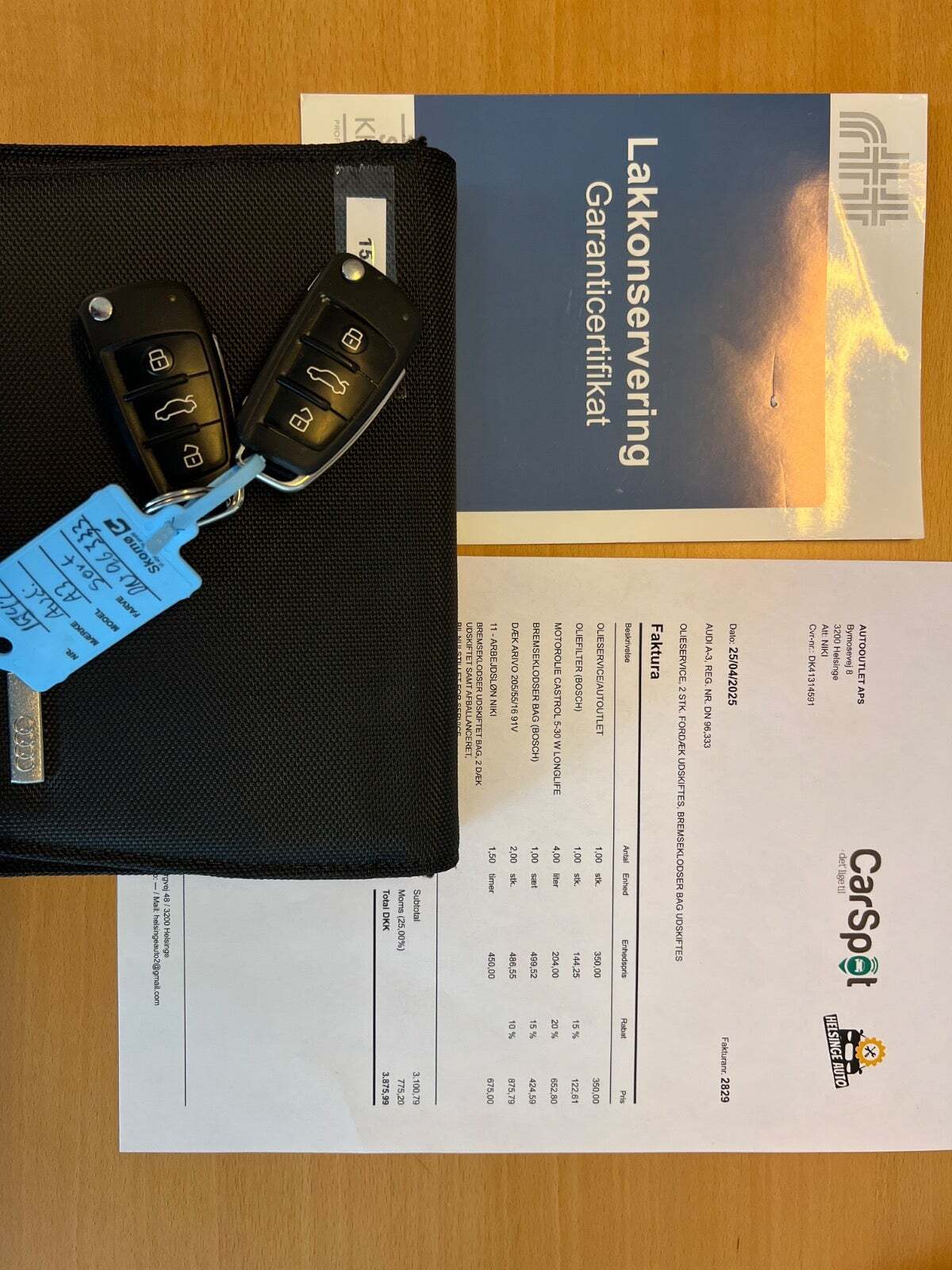 Sort Audi A3 fra 2019