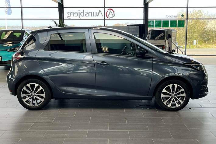 Grå Renault Zoe fra 2021