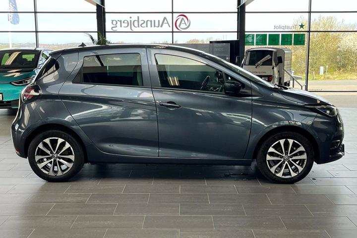 Grå Renault Zoe fra 2021
