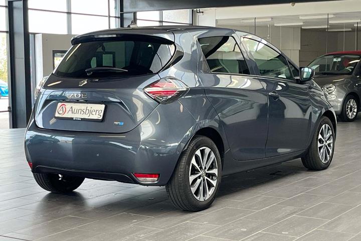 Grå Renault Zoe fra 2021