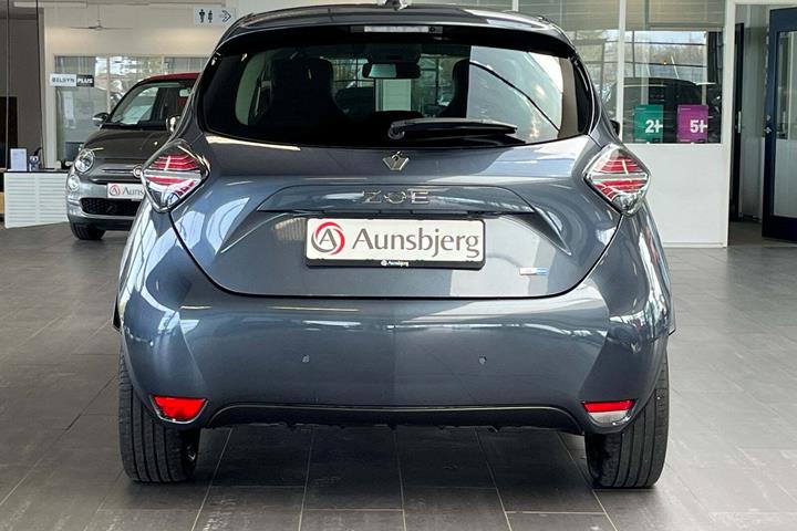Grå Renault Zoe fra 2021