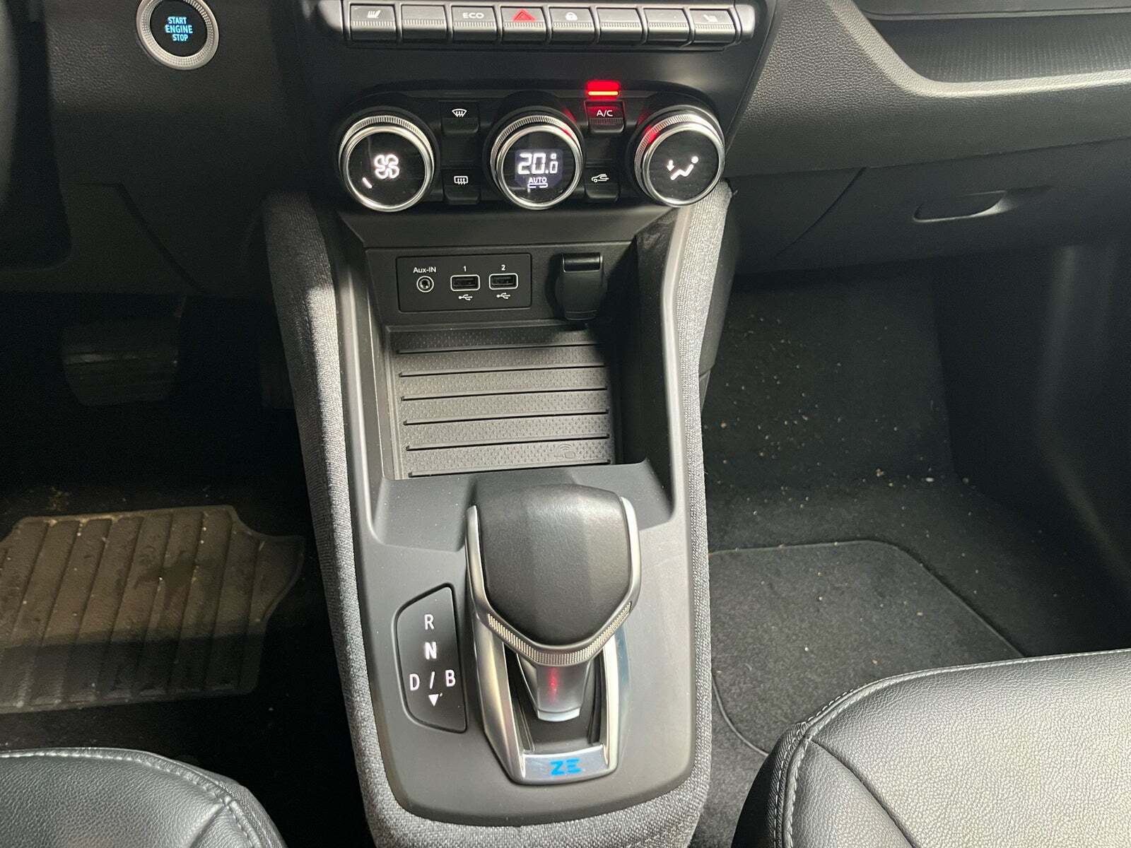 Grå Renault Zoe fra 2021