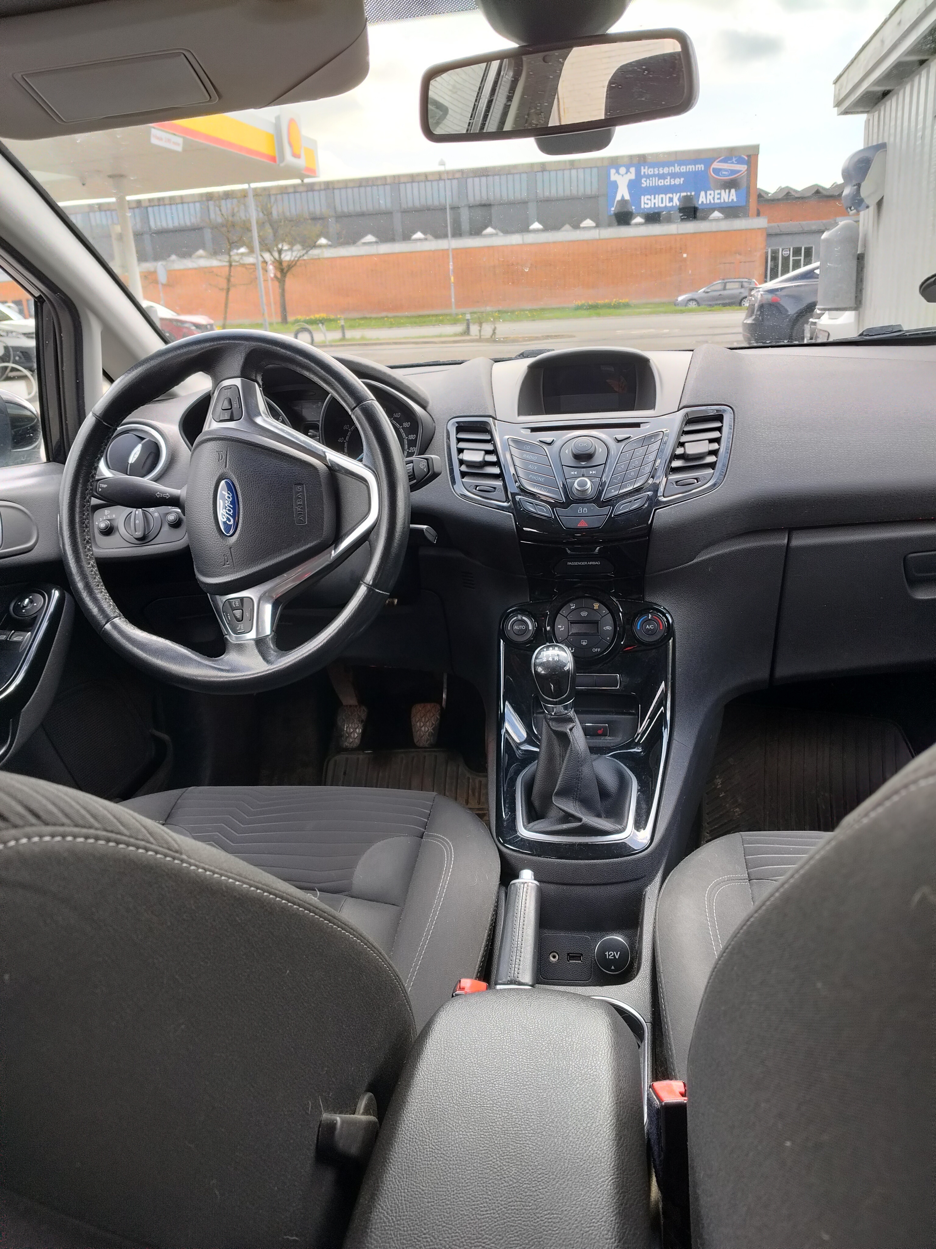 Sort Ford Fiesta fra 2015