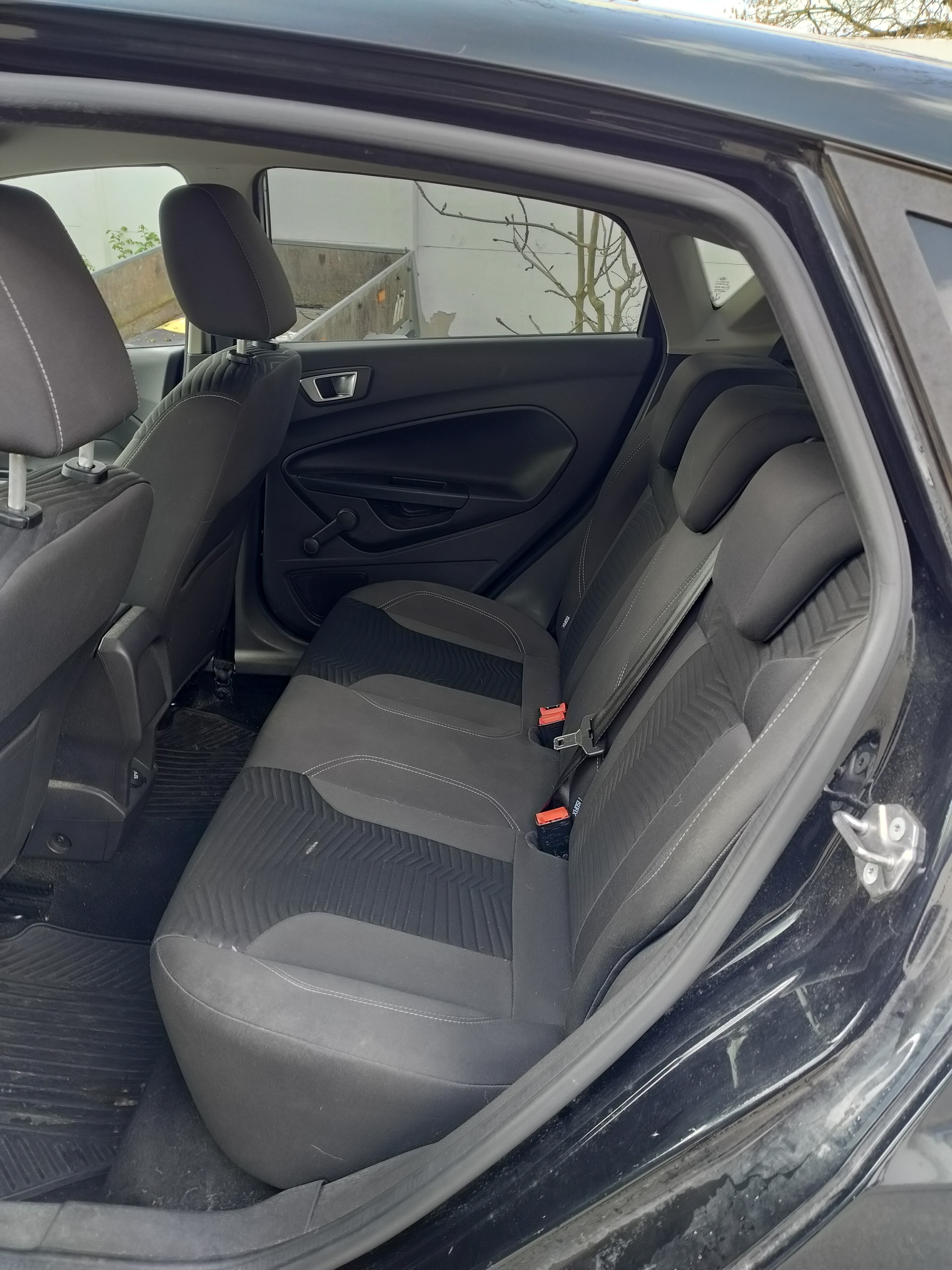 Sort Ford Fiesta fra 2015