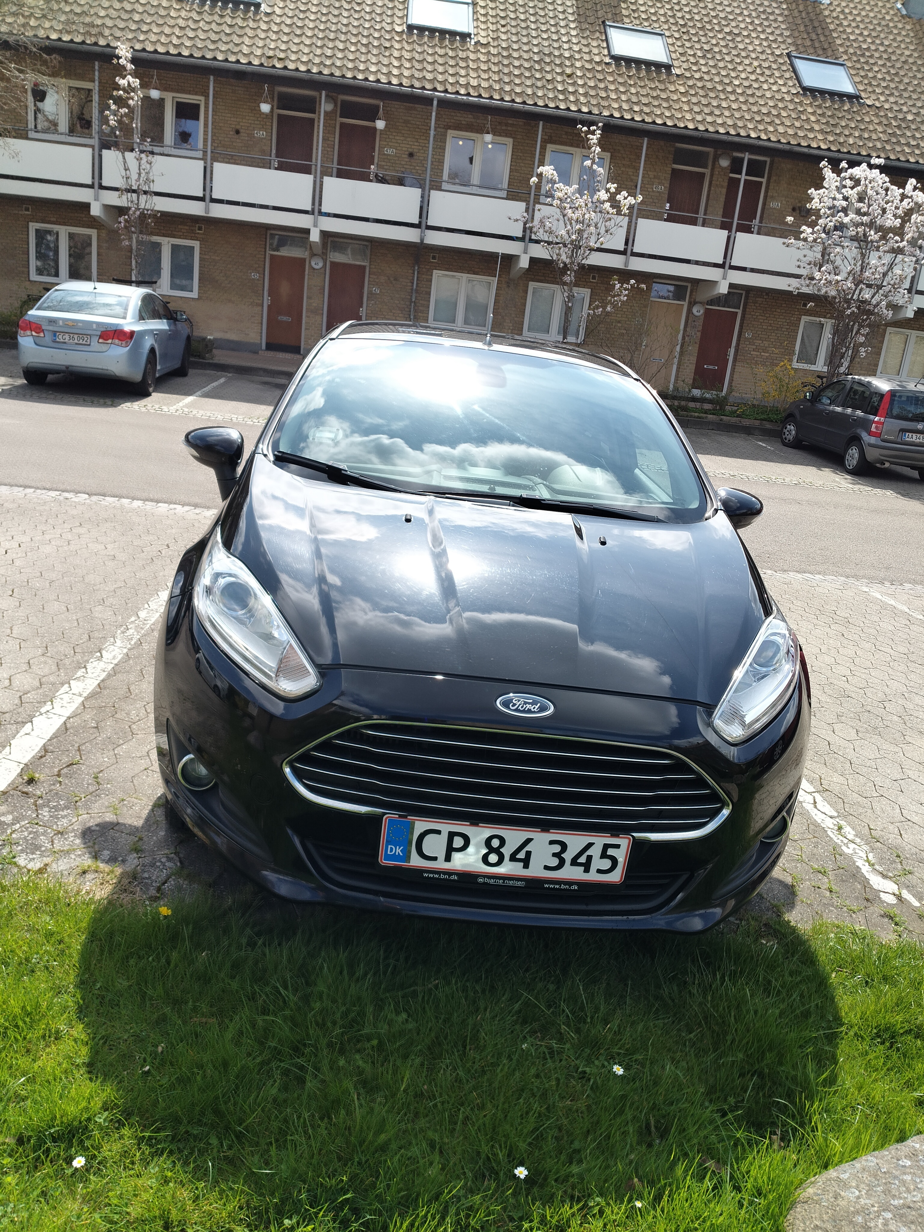 Sort Ford Fiesta fra 2015