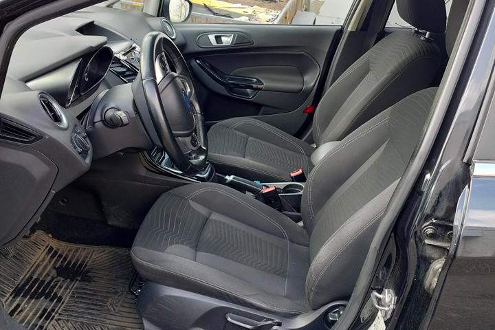 Sort Ford Fiesta fra 2015