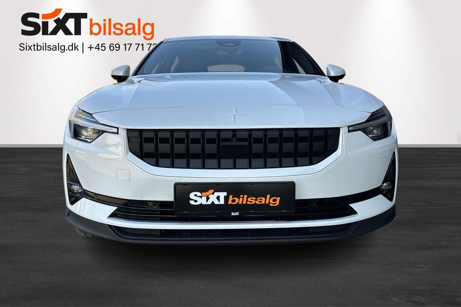 Hvid Polestar 2 fra 2021