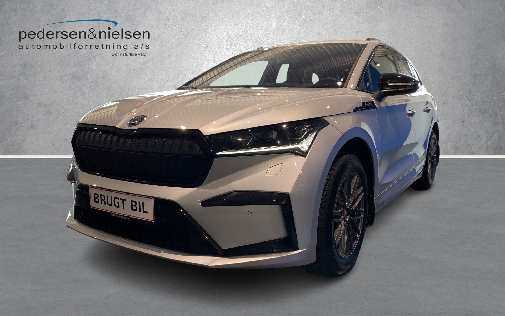 Sølv Skoda Enyaq iV fra 2023