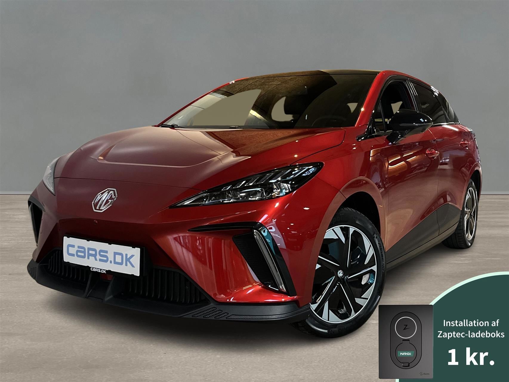 Rød MG MG4 Electric fra 2023