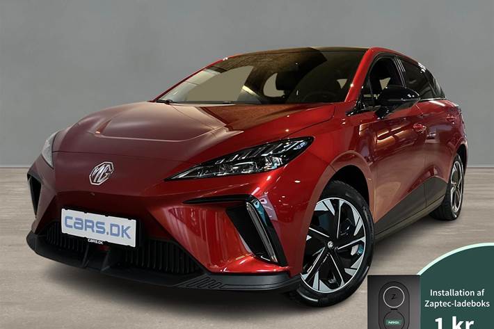 Rød MG MG4 Electric fra 2023