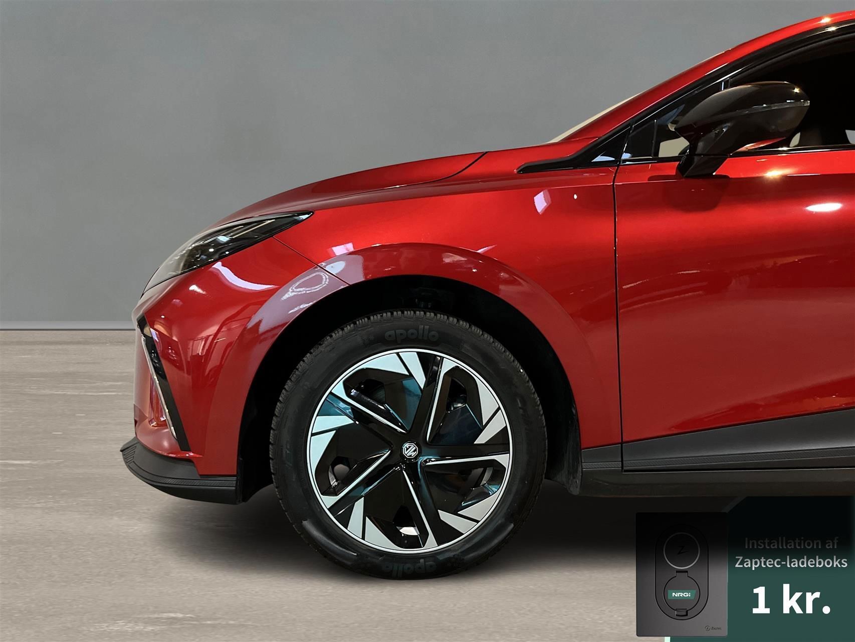 Rød MG MG4 Electric fra 2023