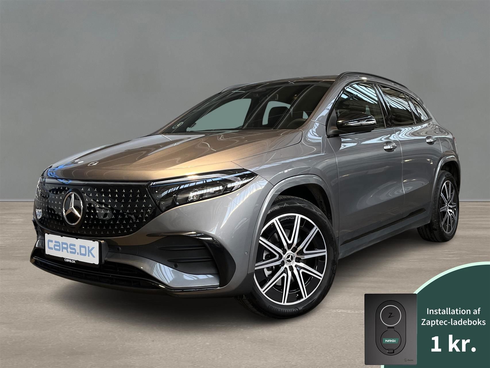 Grå Mercedes EQA 250+ fra 2024