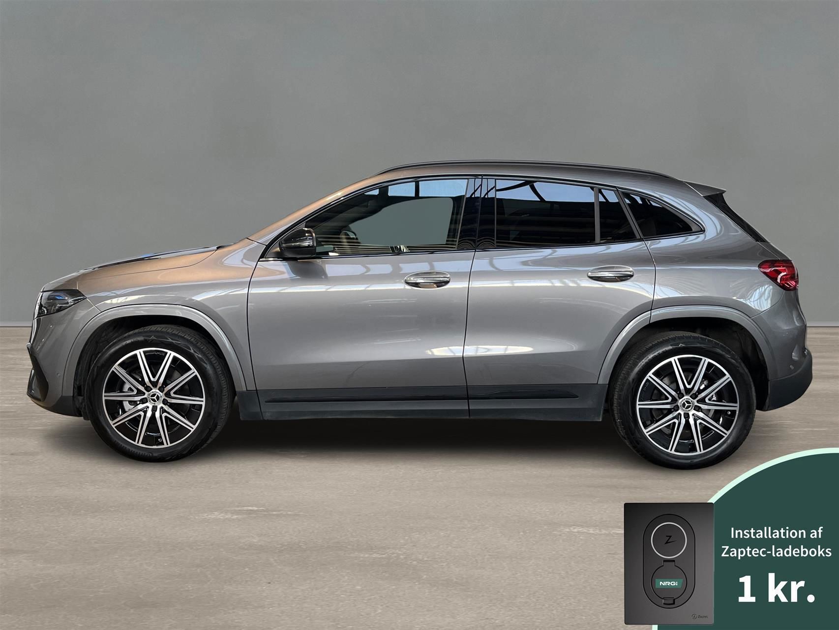 Grå Mercedes EQA 250+ fra 2024