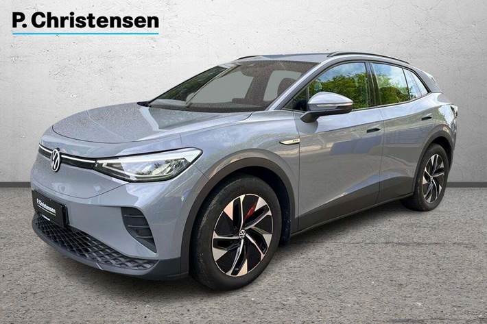 Grå VW ID.4 fra 2022 set udefra