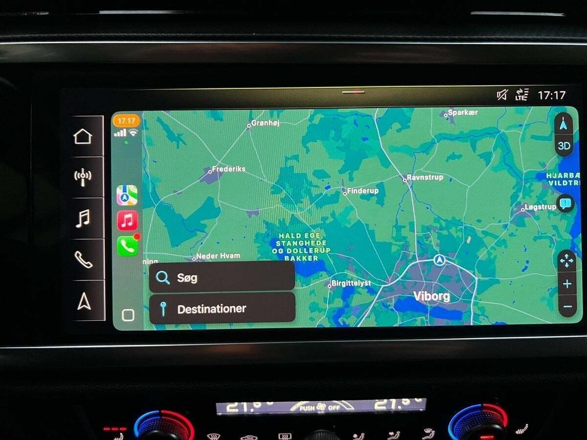 Grå Audi Q3 fra 2019