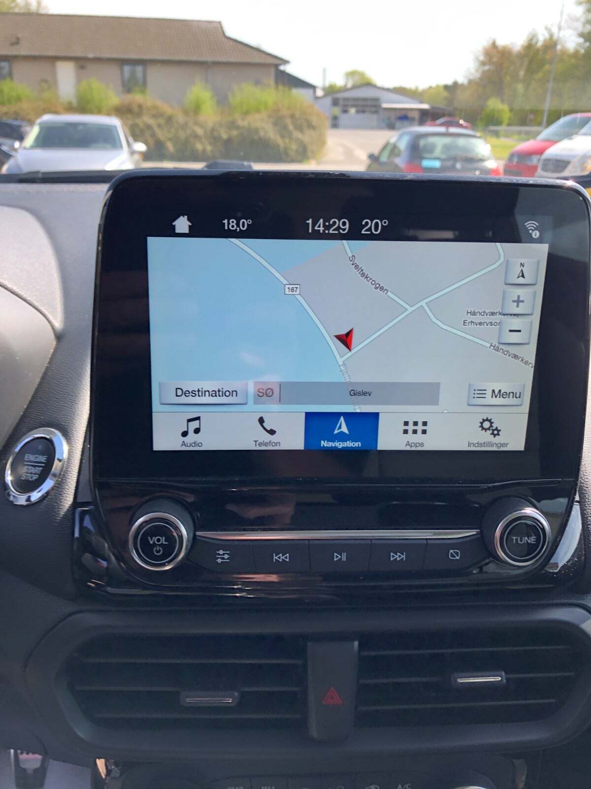 undefined Ford EcoSport fra 2018 set indefra