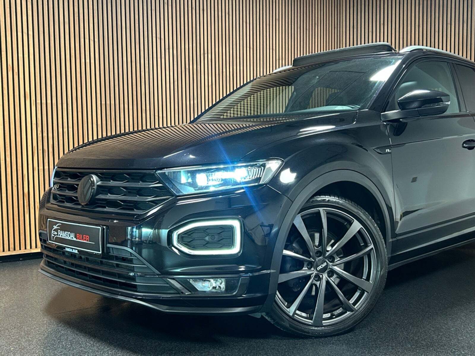 Sort VW T-Roc fra 2019