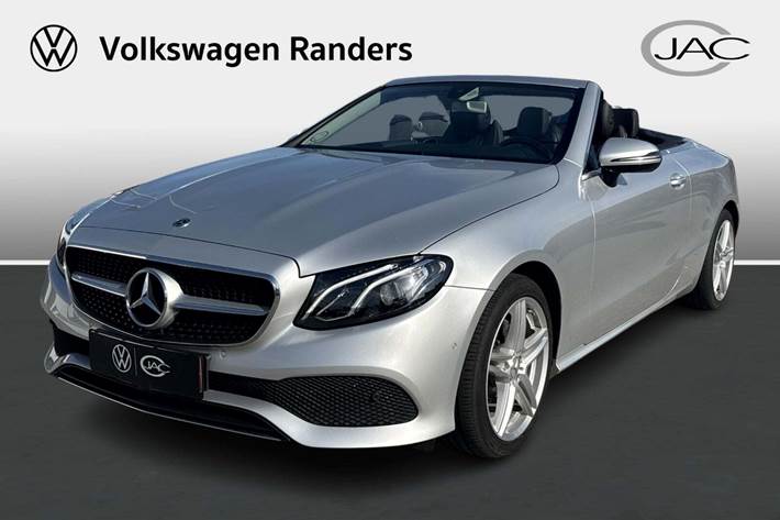 Sølv Mercedes E200 fra 2018