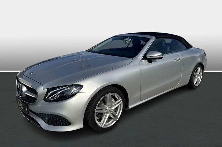 Sølv Mercedes E200 fra 2018