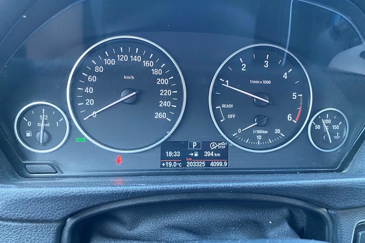 Hvid BMW 4-serie fra 2016